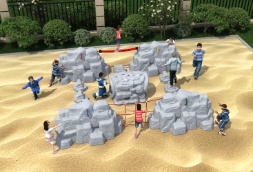 乐鱼官网儿童攀爬墙攀岩石钻