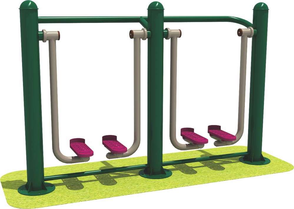 乐鱼官网健身器材 限位双人漫