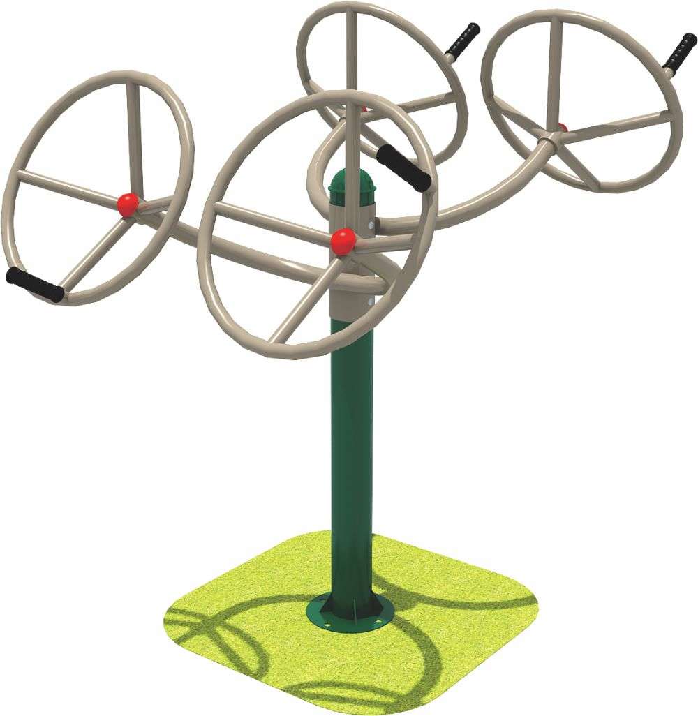 乐鱼官网健身器材 双人肩关节