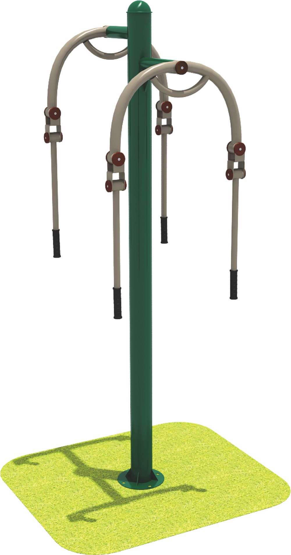 乐鱼官网健身器材 双人上肢引