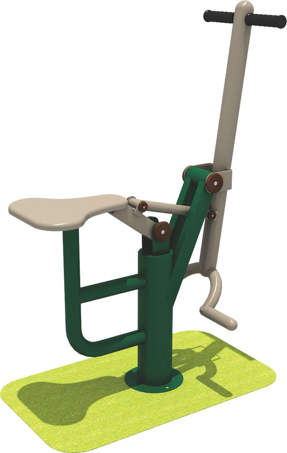 乐鱼官网健身器材 单人健骑机