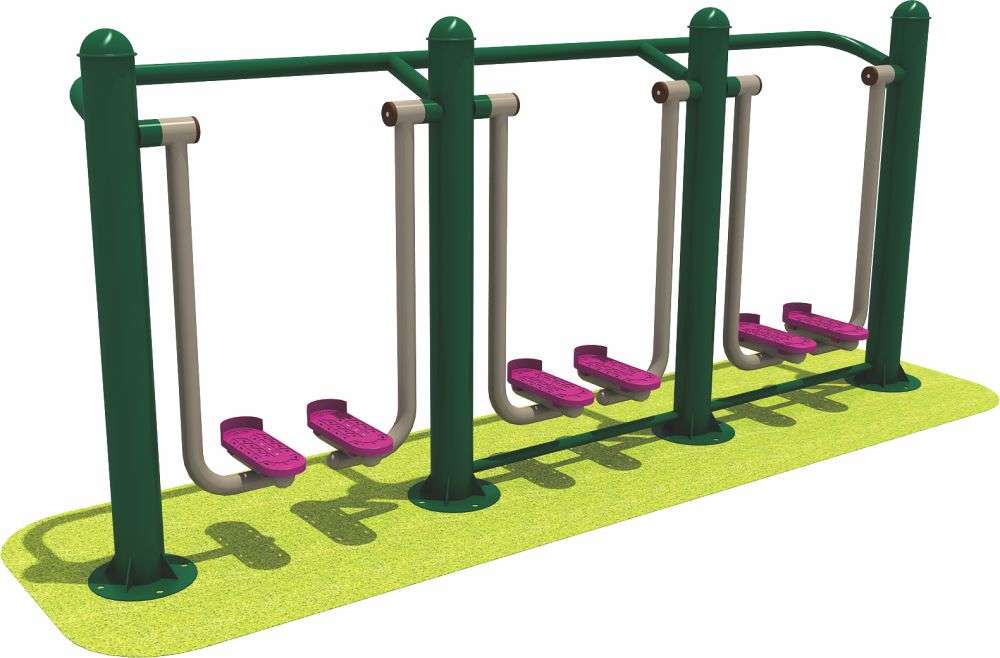乐鱼官网健身器材 三人漫步机